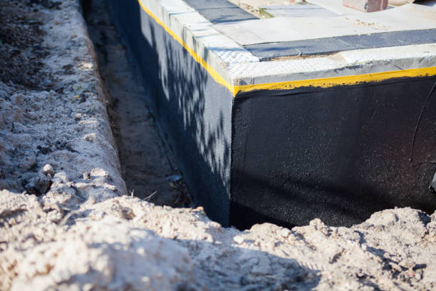 Professional Waterproofing technician working in New Hope, MN
